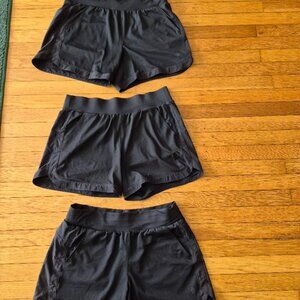 3 Tek Gear Black Shorts
